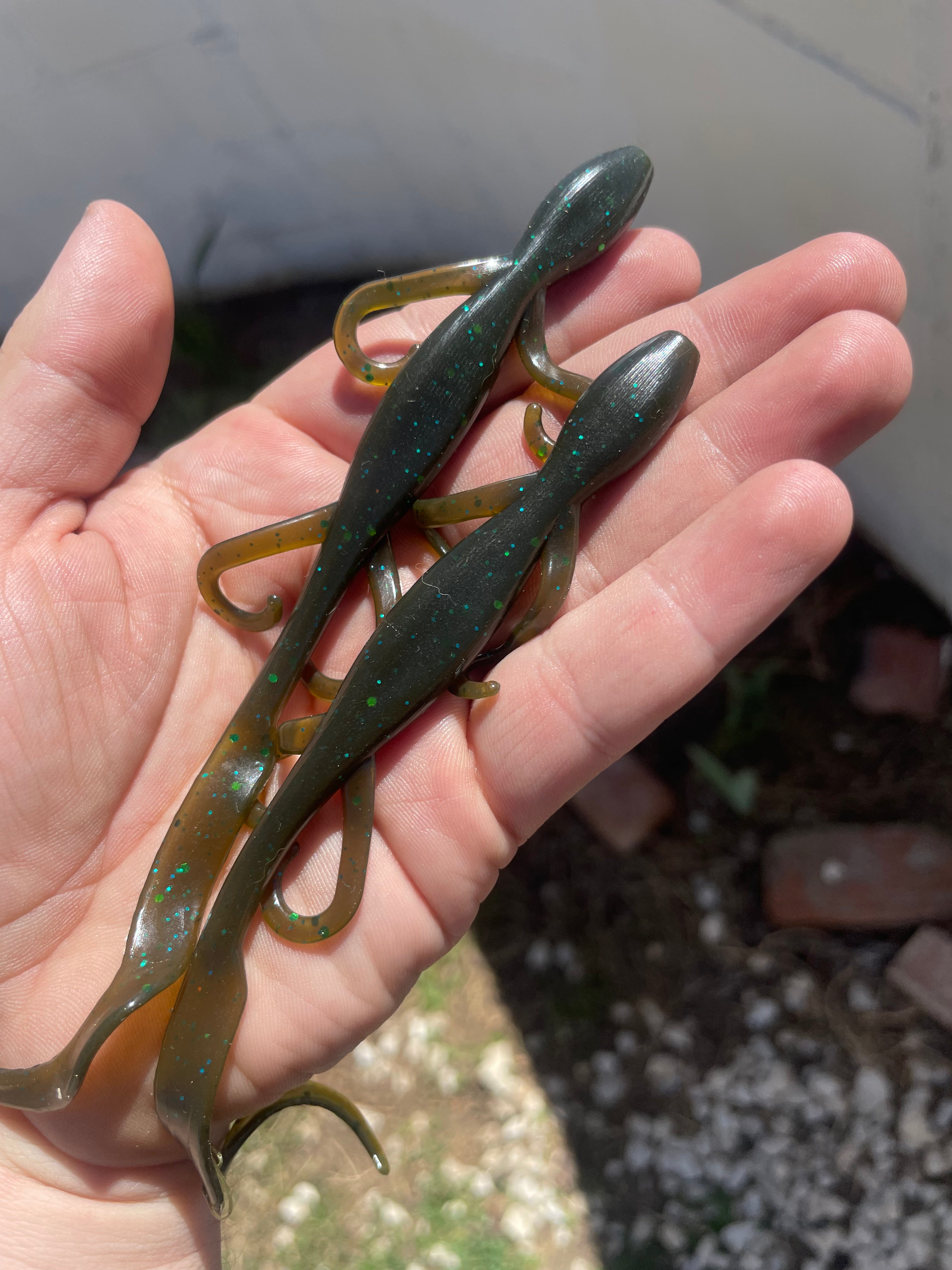 Mean Green 6" Lizard